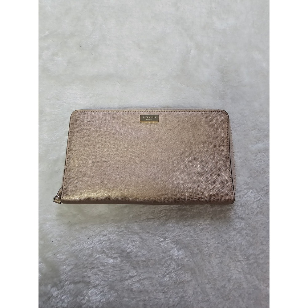 Kate Spade New York Cameron Women's Large Travel Wallet - Rose Gold‎